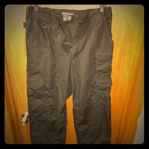 32x32 black work pants